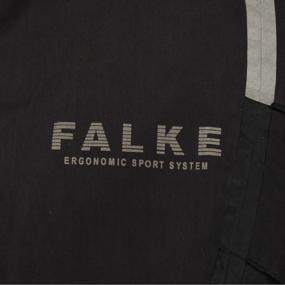 FALKE Womens Black Running Jacket Reflectors Ergonomic Sport System M - Picture 6 of 12